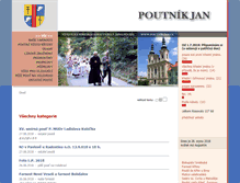 Tablet Screenshot of poutnik-jan.cz